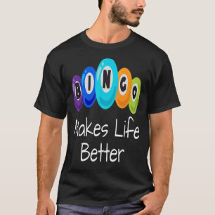 Camiseta Bingo Torna a Vida Melhor Jogador Vencedor Chamado