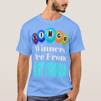 Camiseta Bingo Winners São Do West Virginia Funny Game Ni