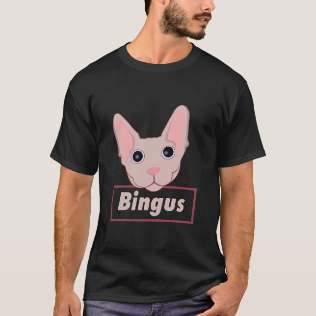 Camiseta Bingus Cat T-shirt (Frente)