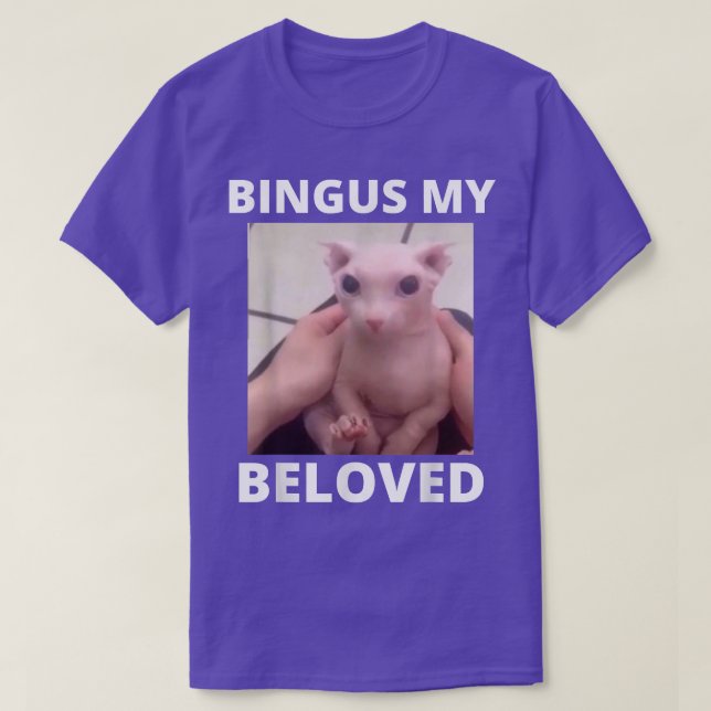 Camiseta Bingus Está Chamando Meu Amado Espinheiro Sem Cabe (Frente do Design)