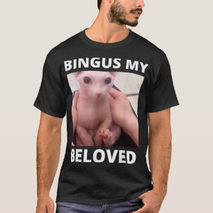 Camiseta Bingus Está Chamando Meu Querido Gato De Esfinge 