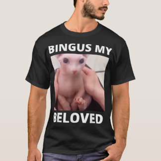 Camiseta Bingus Está Chamando Meu Querido Gato De Esfinge S