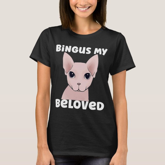 Camiseta Bingus Meu Querido Gato (Frente)