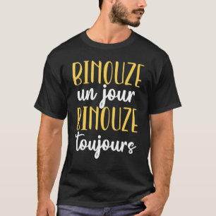 Camiseta Binouze Un Jour Sempre Presente Beer Lover Man