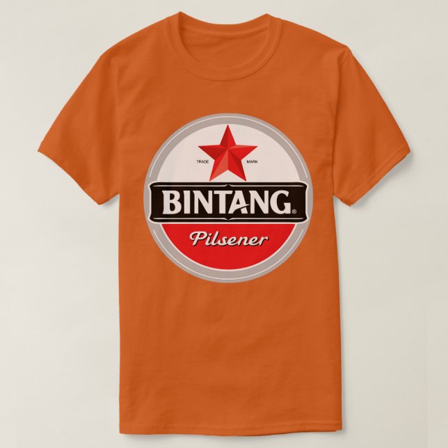 Camiseta Bintang Beer Merchandise (Frente do Design)