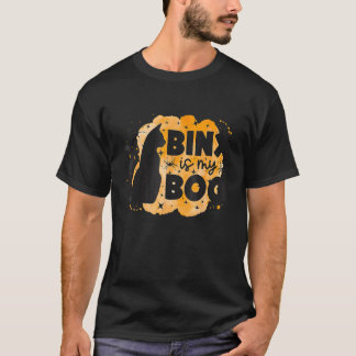 Camiseta Binx É Meu Boo Gato Halloween Feriado Assustador H