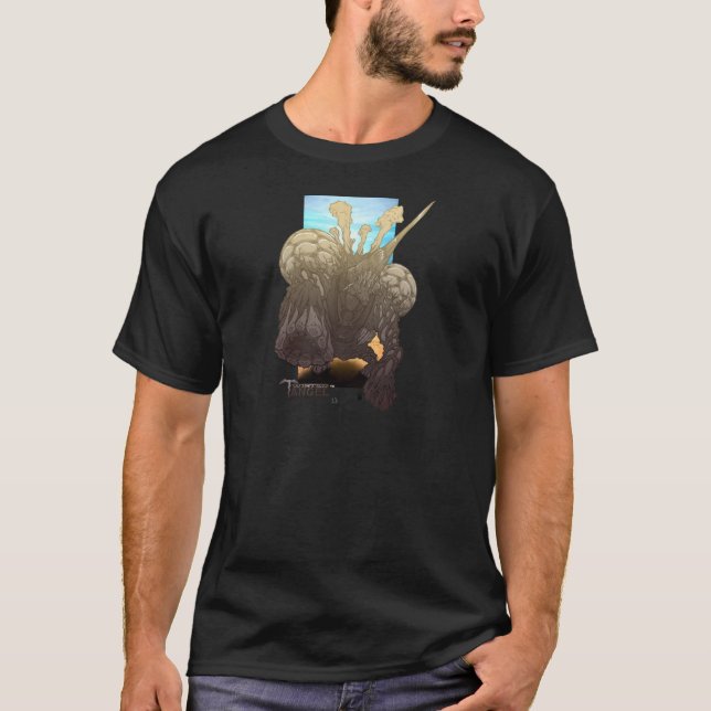 Camiseta Bio animal: Trava de aço (Frente)