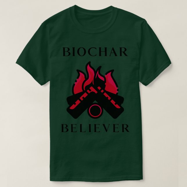 CAMISETA BIOCHAR BELIEVER (Frente do Design)