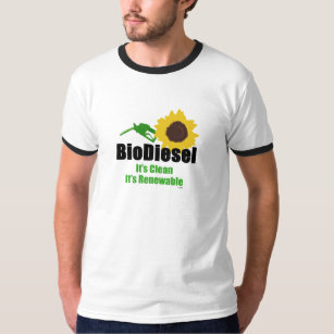Camiseta Biodiesel uma energia alternativa renovável limpa