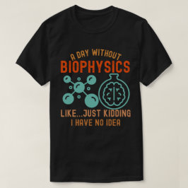 Camiseta Biofísica Engraçada, Eu Amo Biofísica3