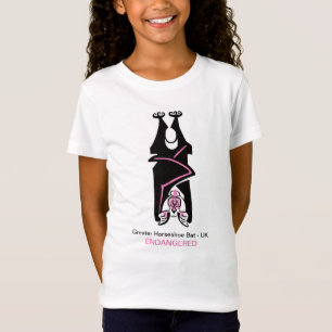Camiseta Biografia animal - Ferradura BAT - Vida selvagem -