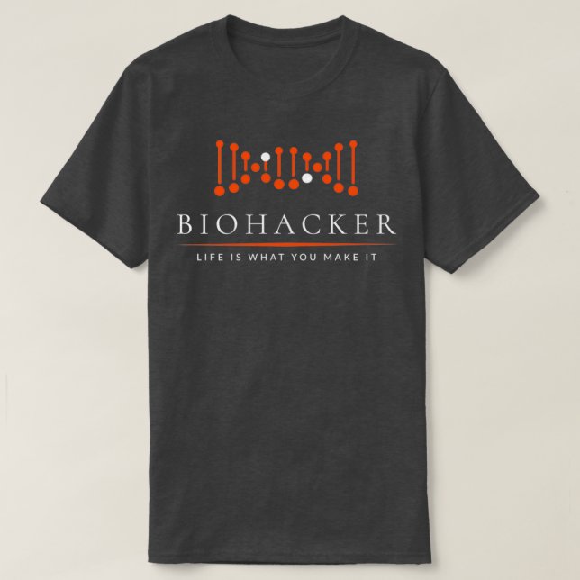 Camiseta BIOHACKER Gear (Frente do Design)