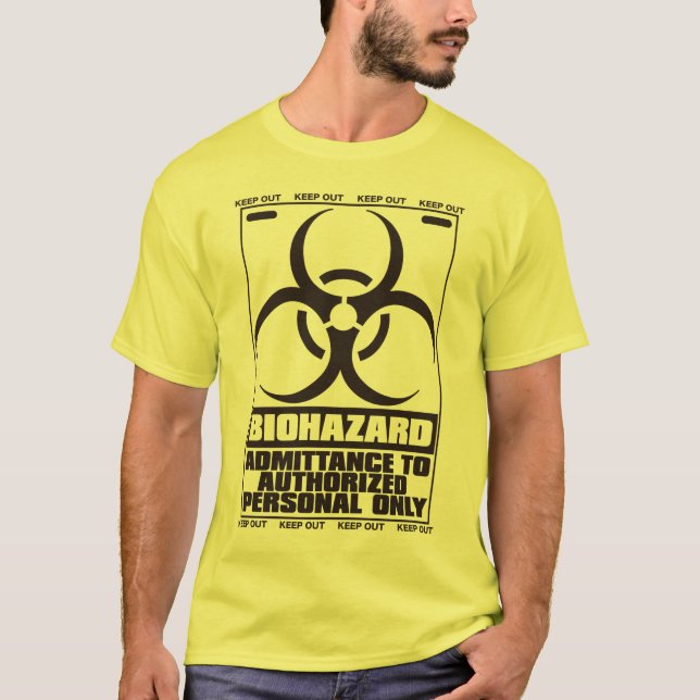 CAMISETA BIOHAZARD (Frente)