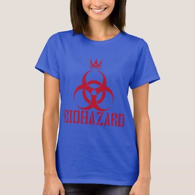 CAMISETA BIOHAZARD（赤） (Frente)