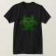 Camiseta Biohazard verde (Frente do Design)