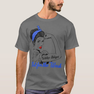 Camiseta Bióloga da Vida Selvagem Esposa Marido Dando Forte