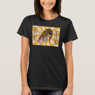 Camiseta Bióloga de crustáceos de camarão, mergulhadora