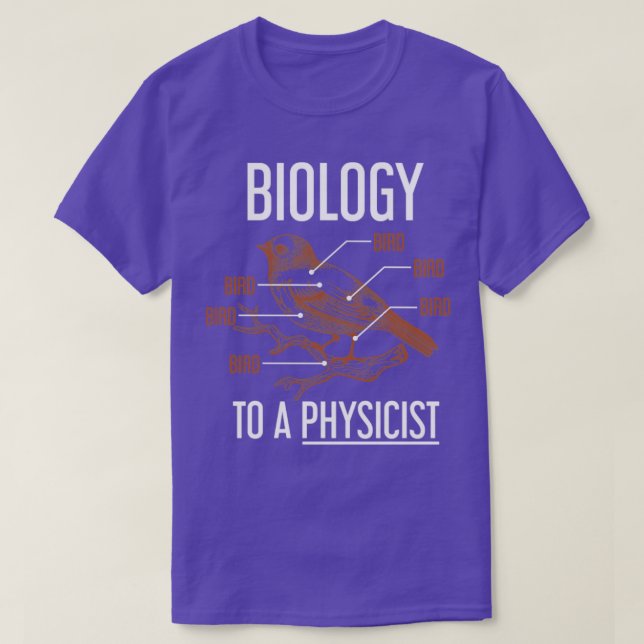 Camiseta Biologia A Biologia Física (Frente do Design)