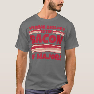 Camiseta Biologia Animal Oferece bacon de maiores TShir Clá