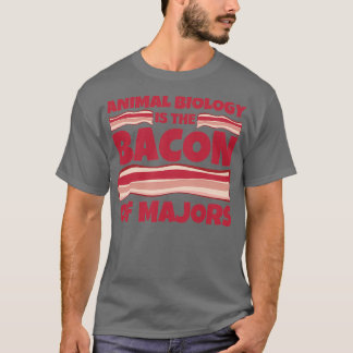 Camiseta Biologia Animal Oferece bacon de maiores TShir Clá