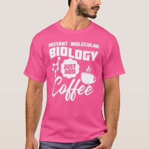 Camiseta Biologia Biólogo Café Biólogo Molecular menino