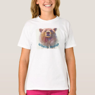 Camiseta "Biologia da Vida Selvagem"