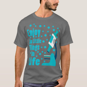 Camiseta biologia de células microscópio