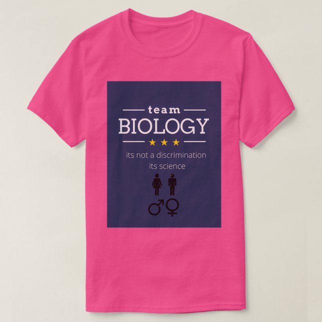 Camiseta biologia em equipe (Frente do Design)