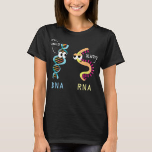 Camiseta Biologia Engraçada Bióloga Bióloga DNA RNA microbi