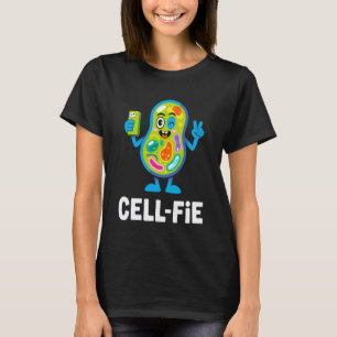 Camiseta Biologia Engraçada Ciência Fofa Selfie da Célula T