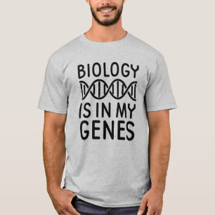Camiseta Biologia Está Em Meus Genes