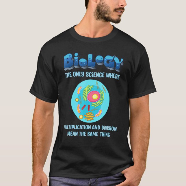 Camiseta Biologia Geek de Ciência de Professores Especiais  (Frente)