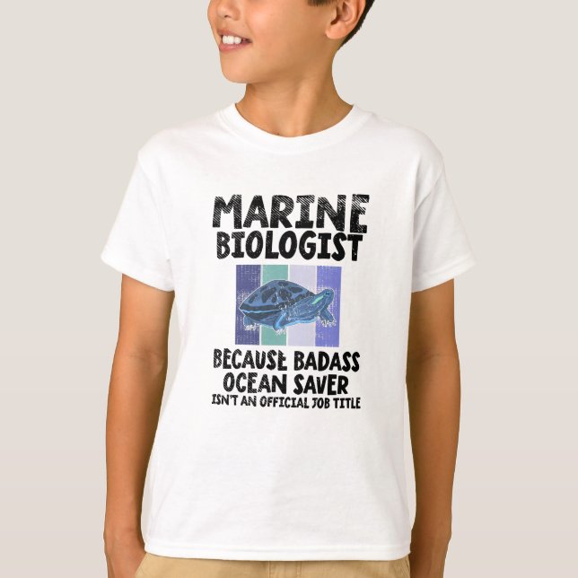 Camiseta Biologia Marinha (Frente)