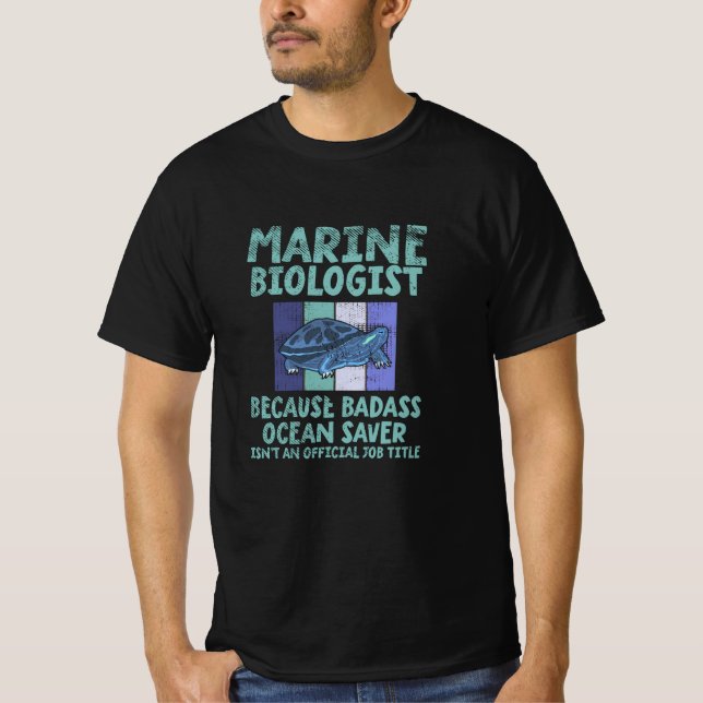 Camiseta Biologia Marinha (Frente)