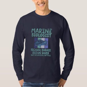 Camiseta Biologia Marinha