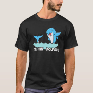 Camiseta Biologia Marinha dos Golfinhos - Animal subaquátic