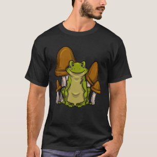 Camiseta Biologia Micologia Caçador de Rãs Coletor de Cogum