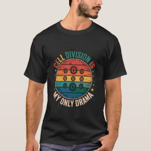 Camiseta Biologia Molecular Retro Mitose Humor Nerd Célula