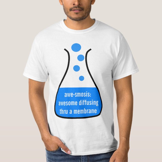 Camiseta Biologia & química: A ciência de ensino é (Frente)
