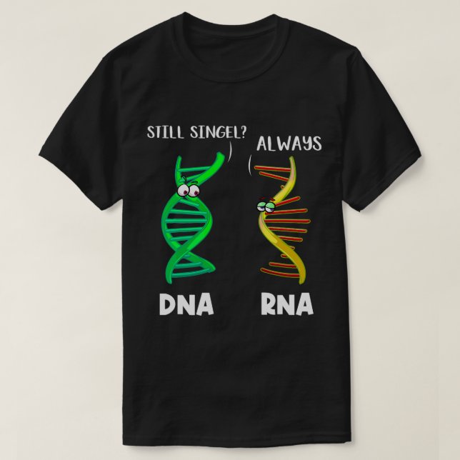Camiseta Biólogo Botânica Science Nature DNA RNA engraçado (Frente do Design)
