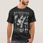 Camiseta Biólogo do microscópio Science Vintage Patente Dra<br><div class="desc">Microscópio Biólogo Science Vintage Patent Drawing Impressão 2. Venha comprar camisetas técnicas de laboratório modernas e confortáveis! Visite-nos agora e descubra algo que é perfeito para você. Não perca!</div>