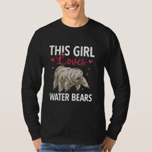 Camiseta Biólogo do Urso de Água Tardigrado Microbiologia T