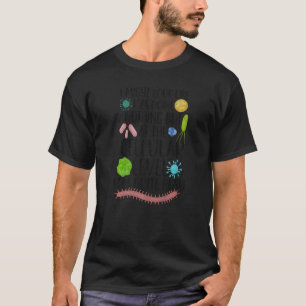 Camiseta Biólogo Laboratório de Microbiologia de Microbiolo