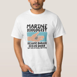 Camiseta Biólogo Marinho