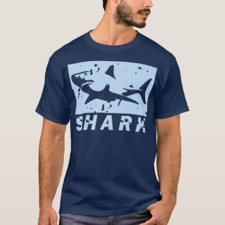 Camiseta Biólogo Marinho Legal Vintage SHARK Present Gift