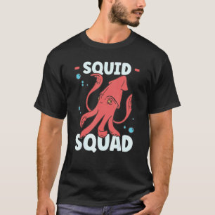 Camiseta Biólogo Marinho Lula Octopus 3