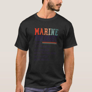 Camiseta Biólogo Marinho Noun Que Se Entusiasma Demais