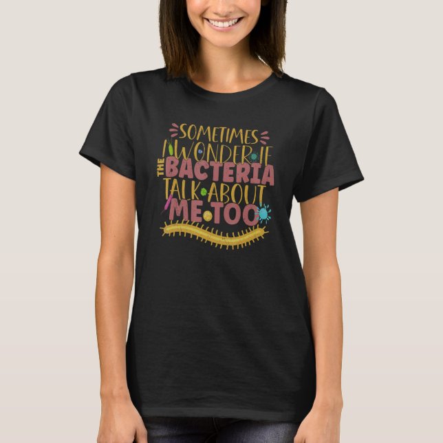 Camiseta Biólogo Microbiologista Laboratório de Microbiolog (Frente)