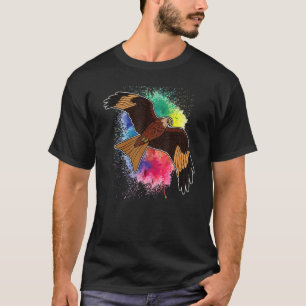 Camiseta Biólogo Red Kite Bird Motif 19