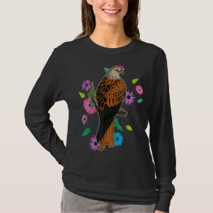 Camiseta Biólogo Red Kite Bird Motif 24